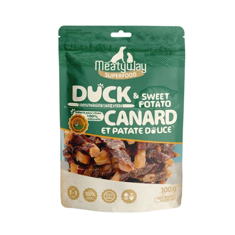 MeatyWay Duck and Sweet Potato 100g