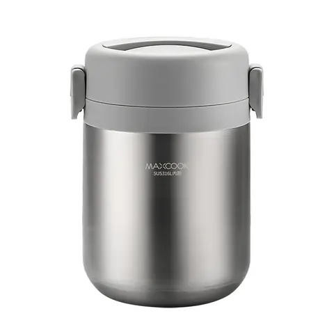 Maxcook 316 Stainless steel Insulated Food Jar 
Thermos for Hot Food - Vacuum Stainless Steel Thermal Lunch Box, Leakproof Soup Thermos, Wide Mouth Insulated Food Jar 1.5L MCTG0856