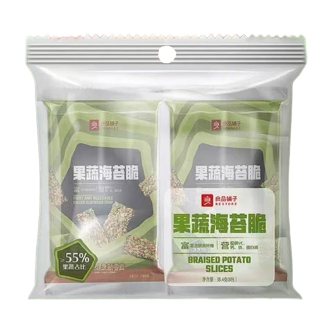 Bestore Chips d'algues aux fruits et légumes 38,4 g