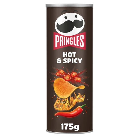 PRINGLES Chips Hot & Spicy Boite 175g