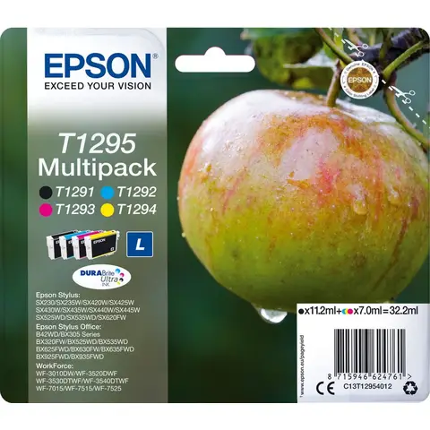 Epson Apple Multipack 4-kleur T1295 DURABrite Ultra Ink
