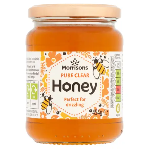 Morrisons Pure Clear Honey 454g