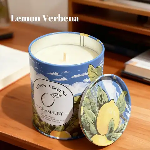 Zooly Tin Can Scented Candle - Lemon Verbena, 260G, 1PC