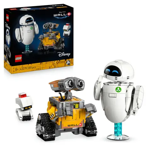 LEGO Disney and Pixar 43279 WALL-E And EVE Set