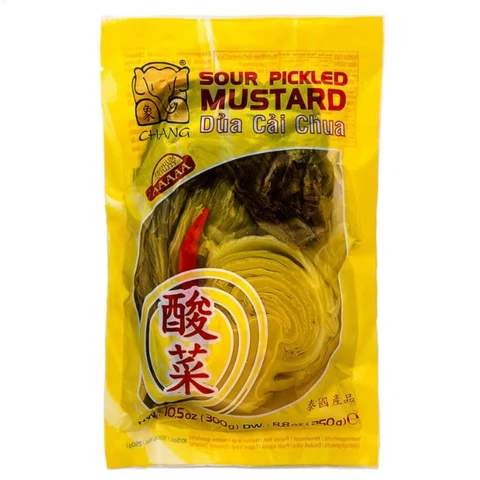 Chang Pickled Sour Mustard w/ Chilli 300g