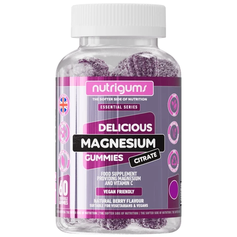 Nutrigums Magnesium Daily Wellness Support Gummies - 60 Gummies