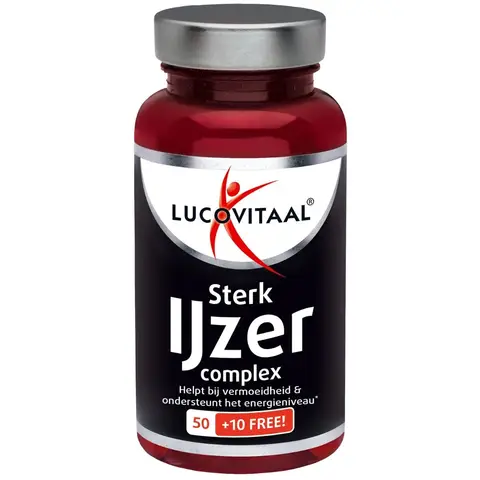 Lucovitaal Sterk IJzer Complex 60 tabletten