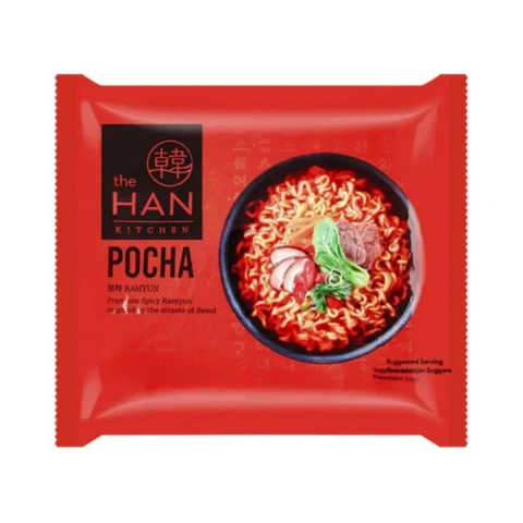 The Han Kitchen Pocha Ramyun (ohne Fleisch) 118g