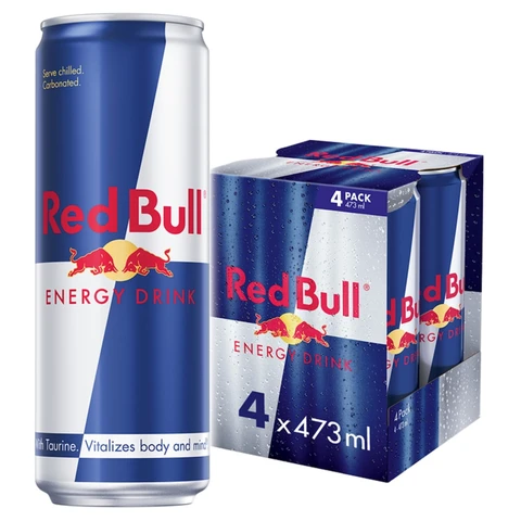 Red Bull Energy Drink 4 X 473ml