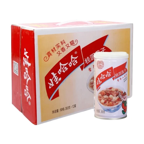 Wahaha Eight Treasure Congee with Cinnamon and Lotus Seeds 360g*12