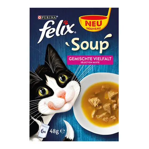 felix Suppe Gemischtes Sortiment Multipack 6 x 48 g
