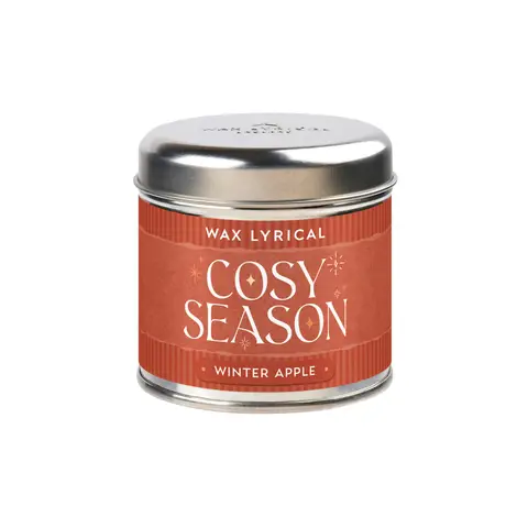 Wax Lyrical Candle Cosy Season Winter Apple Tin 235g