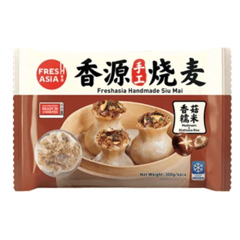 Freshasia Handgemachte Shiitake-Pilz-Klebreis-Siu-Mai