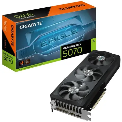 Carte Graphique GIGABYTE GeForce RTX 5070 EAGLE OC 12 Go Format Compact (SFF)