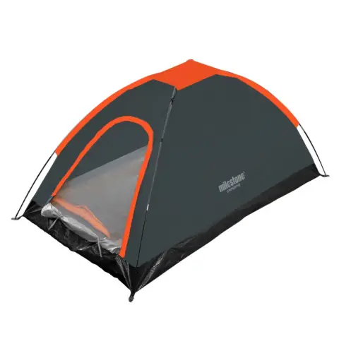 Milestone 2 Man Dome Tent - Charcoal