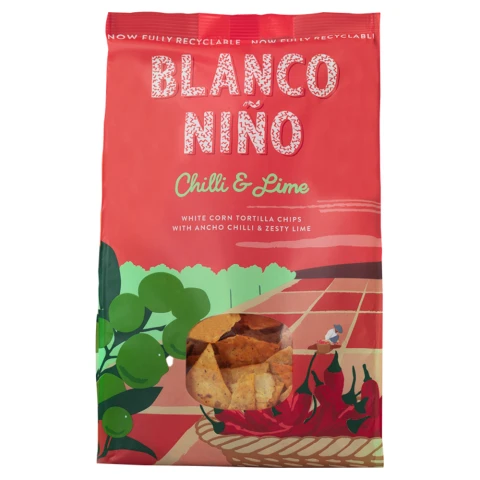 Blanco Nino Chilli & Lime Authentic Tortilla Chips 170g