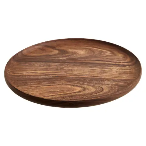 Rosi Round Sheesham Wood Plate