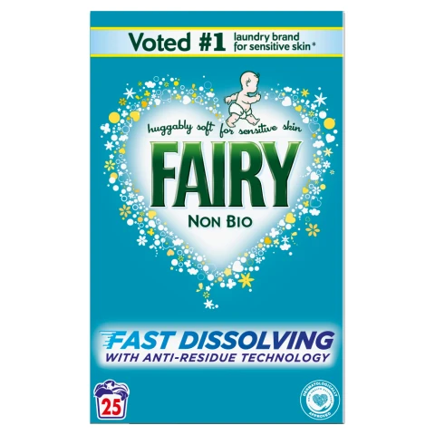 Fairy Non Bio Washing Powder 1.375kg, 25 Washes