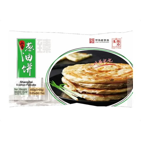 Changlisheng Galette de Shanghai à la ciboulette - 450 g