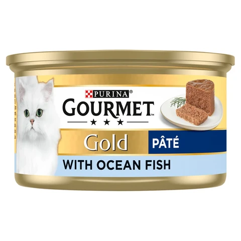 Gourmet Gold Cat Food Paté with Ocean Fish 85g