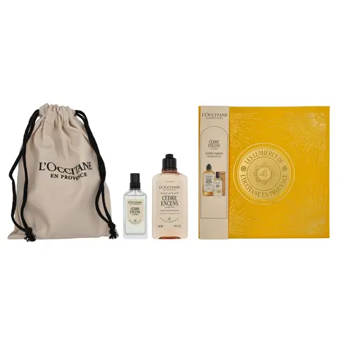 L'occitane Mens Eau Des Baux Gift Set 300ml