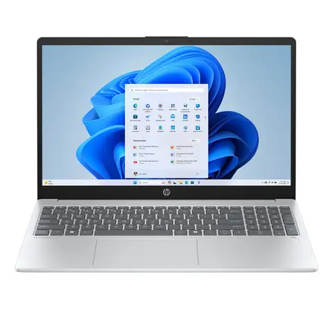 HP OmniBook 3 NG AI-pc 15-fn0050nd Copilot+ pc 15" AMD Ryzen AI 5-laptop - QWERTY-toetsenbord