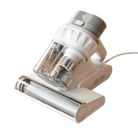 ochama UV-sterilisierender Milbenstaubsauger – Matratzenreiniger, Staub-/Milbentrennfächer, UV-C-Licht zur Milbenentfernung, Echtzeit-Display, starke Saugkraft – Für Bettzeug, Teppiche, Haushalt mit Haustieren, Milbenbekämpfung, Haushaltsreinigung – 240 x 235 mm