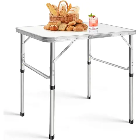 Unter 20 €: Kunststoff Garten Klapptisch
