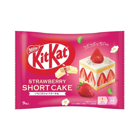 KitKat Strawberry Short Cake 9 stuks 104,4 g