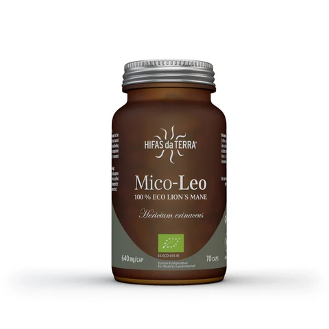 HIFAS da TERRA Mico-Leo Organic Mushroom Cognitive Support Capsules - 70 Capsules