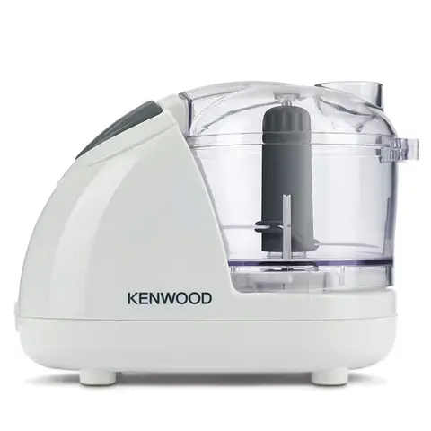 Kenwood Mini Chopper, 300W, 350ml Dishwasher Safe Bowl, 2 Speeds, White, CH180B