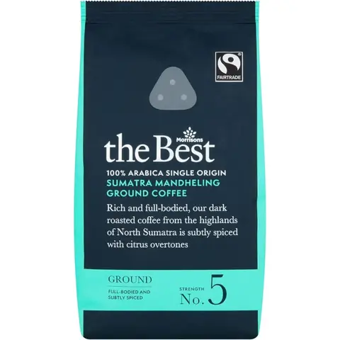 Morrisons The Best Sumatran ground 227g