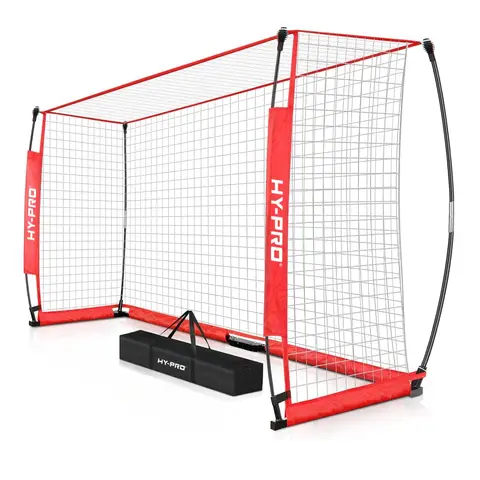 Hy-Pro Football Goal Box Portable Red 6x12ft