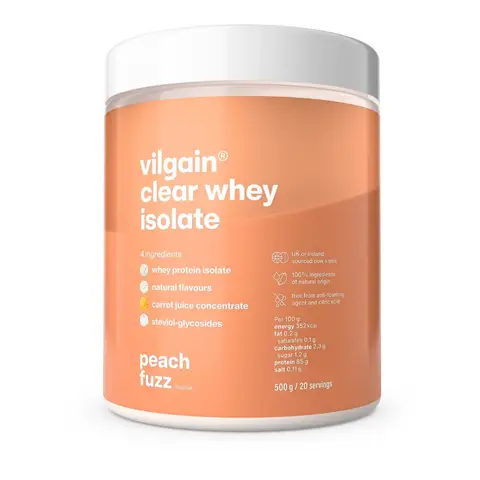 Vilgain Clear Whey Isolate Peach Fuzz - 500g