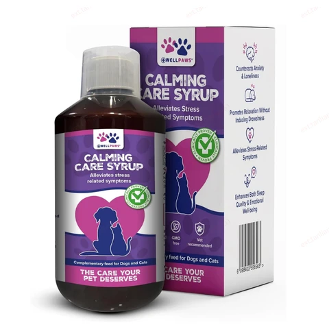 Wellpaws Calming Care Syrup for Dogs & Cats 300ml