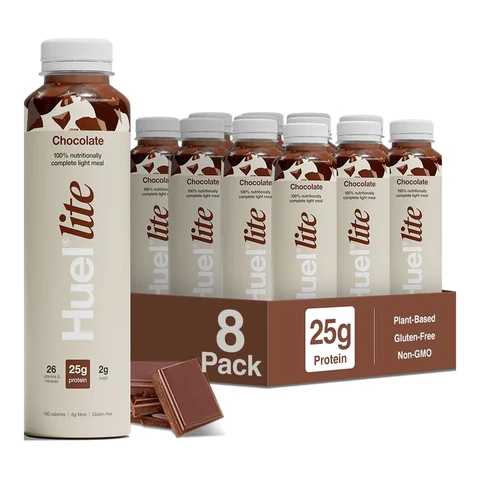 Huel Lite RTD Complete Meal Chocolate Flavour Multipack - 8 x 500 ml