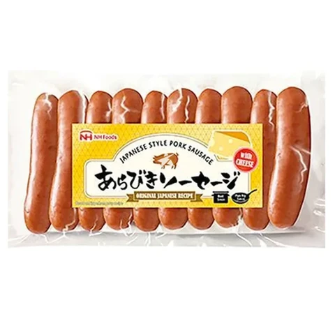 Nipponham Japanse Stijl Varkensworst 185g met Kaas