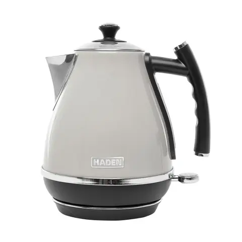 Haden Cotswold Kettle, Rapid Boil, Coated Stainless Steel, Cordless, 1.7L, Putty Beige - 189684