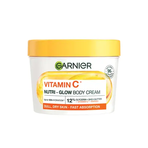 Garnier Body Superfood Nutri Glow Body Cream Vitamin C & Mango 380ml