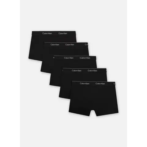Calvin Klein TRUNK 5PK, SCHWARZ MIT DTM WB L