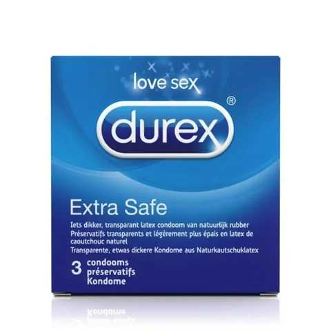 Durex Extra Safe Préservatifs x3