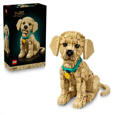 LEGO Icons 11384 Golden Retriever Puppy