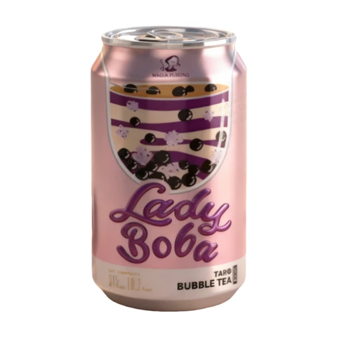 Madame Hong 【0,15€】Taro Bubble Tea Getränk 315ml