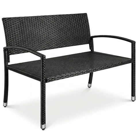 Rattanbank 2 Sitzer Outdoor