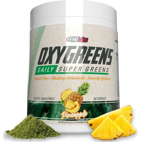 EHPlabs OxyGreens Pineapple - 30 Serves