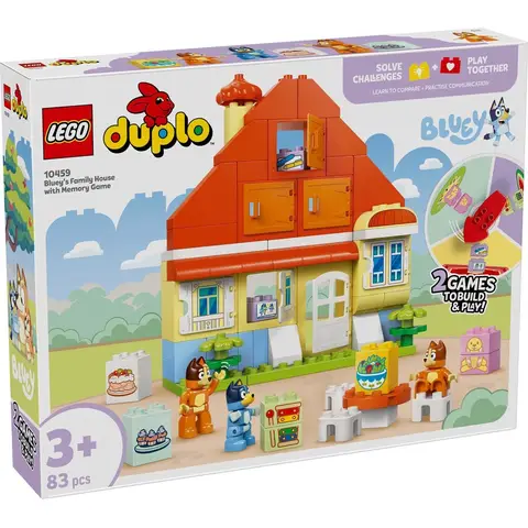 LEGO DUPLO 10459 Bluey's Familiehuis met Geheugenspel