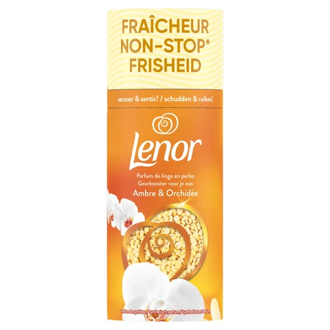 Lenor Perles de Parfum pour Linge - 13 Lavages - Ambre & Orchidée