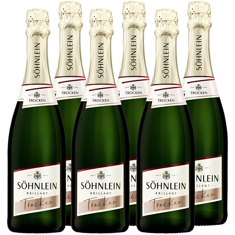 Söhnlein Brilliant Sekt Trocken 6x0,75 L