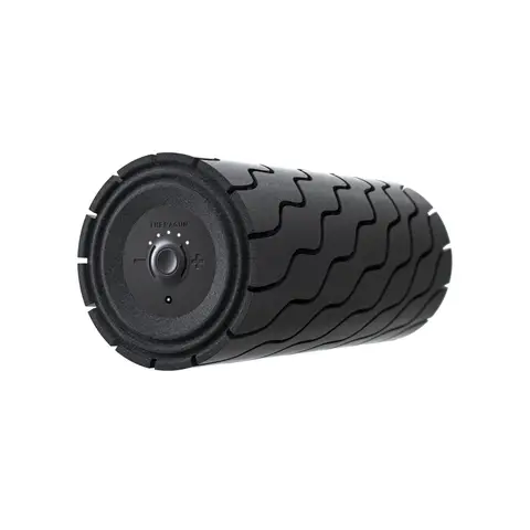 Therabody WaveRoller, Vibrating Roller for Sore Muscles, High-Density Foam, Reduces Muscle Tension, Black