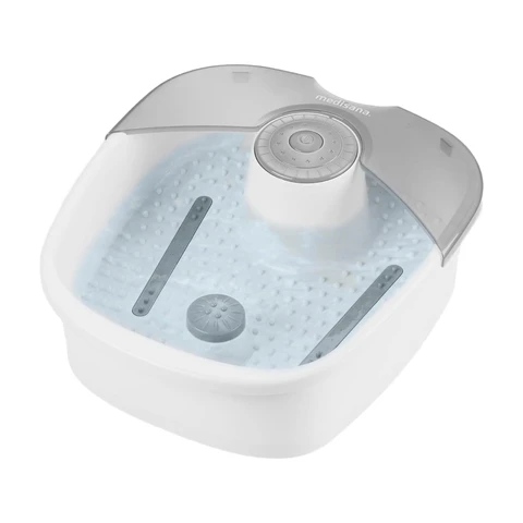 Medisana FS 881 Fußsprudelbad 39 x 33 cm 1 Stück Weiß 3-in-1 mit Vibration und Heizung